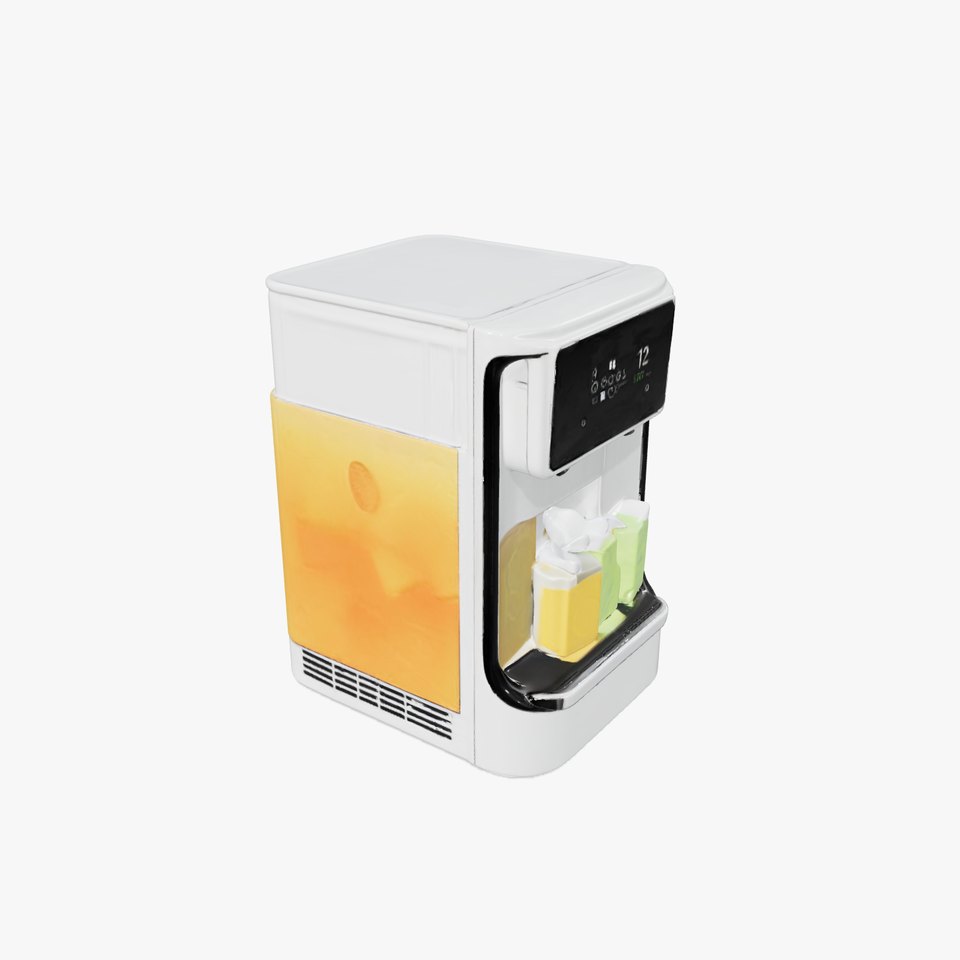 Modern Juice Dispenser model pack with Touchscreen Interface
